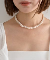 U by Spick&Span/《予約》jour couture/ジュール クチュール パールチェーンネックレス/508277454