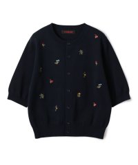CABaN /CABaN GREEN SHOWER エンブロイダリーハーフスリーブカーディガン/508277484