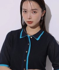 Apuweiser-riche/カラートリミングニットシャツ/508277502