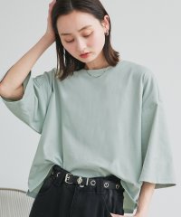 ad thie/アドティエ ad thie ワイドシルエット ショート丈Tシャツ/505399033