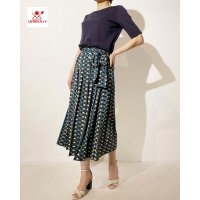 DoCLASSE/ドゥクラッセ DoCLASSE 異素材コンボ・ワンピース／5分袖/507165430