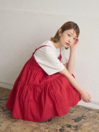 RETRO GIRL/レトロガール RETRO GIRL コットンレースレイヤードOP/508141173