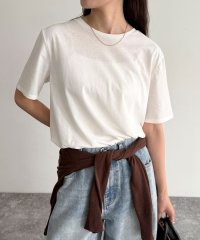 fredy emue/ハイツイストコットンTシャツ/508237116