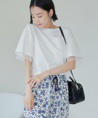coen/チュールレイヤーTシャツ/508242382