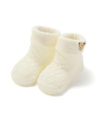 fillot de bebe reduction/折り返しクマ刺しゅうソックス(8~13cm)/508261982
