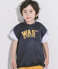 WASK/ドロストメッシュトップス＆Tシャツセット(110~160cm)/508269106