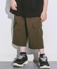 WASK/6分丈ガラ切り替えリップストップカーゴパンツ(100~160cm)/508269109