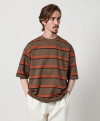BEAUTY&YOUTH UNITED ARROWS/モクロディ パネル ボーダー クルーネック カットソー/508269740