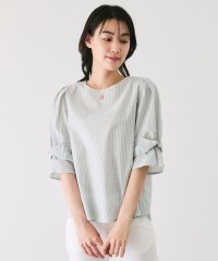 JAYRO/ローンストライプラメミックスブラウス/508271558