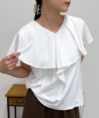 fredy emue/ラッフルカットソーブラウス/508275112