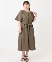eur3/【大きいサイズ】ヴィンテージポプリンワンピース/508277669