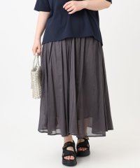 eur3/【大きいサイズ】コットンボイルサマースカート/508277671