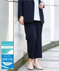 eur3/【大きいサイズ/11号サイズあり/セットアップ対応】接触冷感ストレッチストレートパンツ/508277677