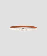 MARGARET HOWELL/WHITE LEATHER BELT/508277706
