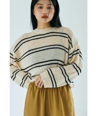 marjour/マージュール marjour BORDER SUMMER KNIT/508277966