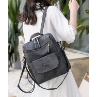 florge/フロージュ florge 【防水PU・2WAY】ヴィンテージデニムライクレディースリュック/ショルダーバッグ/508278019