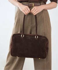 IENA/《予約》Manuel MILANO/マニュエルミラノ SUEDE BOSTON スエードボストンバッグ/508278149