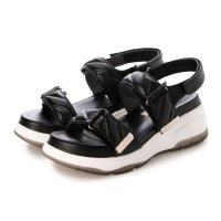 BARCLAY/バークレー BARCLAY 【本革 /日本製】キルティングデザイン ベルト調整機能付き モールドソール スポーツサンダル/508278162