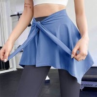 REAL STYLE/リアルスタイル REAL STYLE ラップスカート 巻きスカート レディース ヨガウェア ミニ レイヤード ジム スポーツ 体型カバー お尻 隠れる ヒップ /508278220
