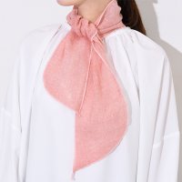 REAL STYLE/リアルスタイル REAL STYLE ストール スカーフ 春 夏 薄手 レディース リネン100％ 麻 ガーゼ 細スカーフ ネックカバー 付け襟 UV 紫外線 /508278223