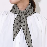 REAL STYLE/リアルスタイル REAL STYLE スカーフ ストール バンダナ ネックカバー 付け襟 つけ襟 レディース 夏 UV 紫外線 冷房対策 薄手 綿 コットン10/508278224