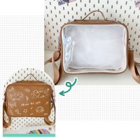 REAL STYLE/リアルスタイル REAL STYLE 痛バッグ ショルダーバッグ ミニリュック メッシュ 缶バッジ ぬいぐるみ ぬいバッグ クリア 透明 レディース 軽い 推し/508278236