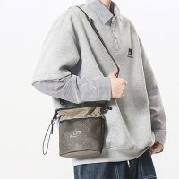 REAL STYLE/リアルスタイル REAL STYLE ショルダーバッグ レディース メンズ 小さめ 斜めがけ 軽量 ナイロン バケツ型 メッシュ ポケット ポーチ 小物入れ お/508278242