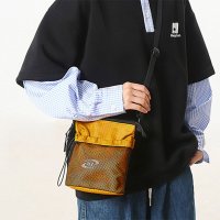 REAL STYLE/リアルスタイル REAL STYLE ショルダーバッグ レディース メンズ 小さめ 斜めがけ 軽量 ナイロン バケツ型 メッシュ ポケット ポーチ 小物入れ お/508278242