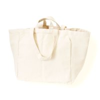 REAL STYLE/リアルスタイル REAL STYLE エコバッグ マイバッグ トートバッグ レディース メンズ a4 帆布 大きめ ポケット多い 大容量 32L 折りたたみ お/508278252
