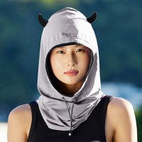 REAL STYLE/リアルスタイル REAL STYLE フェイスカバー フェイスマスク 日よけ帽子 レディース UVケア 接触冷感 夏 日焼け防止 紫外線対策 バラクラバ 薄手 /508278256