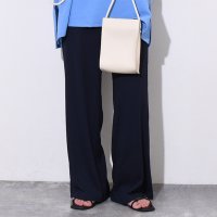 REAL STYLE/リアルスタイル REAL STYLE プリーツパンツ レディース きれいめ 夏 リブ ワイドパンツ 涼しい ボトムス ズボン 軽量 ウエストゴム 黒 大きいサイ/508278278