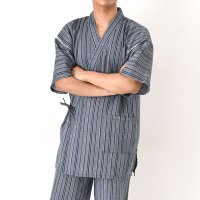 REAL STYLE/リアルスタイル REAL STYLE 甚平 浴衣 メンズ セット 上下 パジャマ 安い 和柄 和服 和風 しじら ハーフパンツ ズボン トップス ボトムス 夏祭/508278281