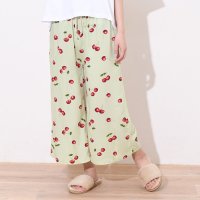 REAL STYLE/リアルスタイル REAL STYLE ルームパンツ レディース 夏 7分丈 冷感 ステテコ 薄手 ウエストゴム 涼しい ズボン ひんやり ワイドパンツ ガウチョ/508278286