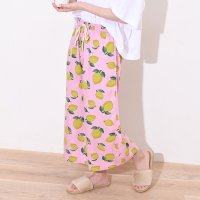 REAL STYLE/リアルスタイル REAL STYLE ルームパンツ レディース 夏 7分丈 冷感 ステテコ 薄手 ウエストゴム 涼しい ズボン ひんやり ワイドパンツ ガウチョ/508278286