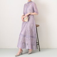 REAL STYLE/リアルスタイル REAL STYLE ワンピース レディース ドレス 春 夏 秋 半袖 ロング きれいめ レース 結婚式 発表会 演奏会 お呼ばれ フォーマル /508278291
