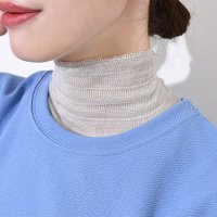 REAL STYLE/リアルスタイル REAL STYLE ネックカバー 夏用 UVケア 薄手 シルク混 おしゃれ 日焼け防止 首のシワ隠し タートルネック 紫外線対策 ネックウォー/508278301