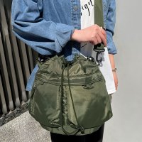 REAL STYLE/リアルスタイル REAL STYLE SOBIA ソビア ショルダーバッグ レディース メンズ 軽い 斜めがけ 大容量 巾着バッグ 2way 撥水 ポケット マ/508278317