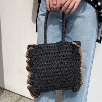 REAL STYLE/リアルスタイル REAL STYLE トートバッグ レディース 軽い 小さめ ハンドバッグ 肩掛け b5 コンパクト 夏 ペーパー 雑材 ナチュラル おしゃれ /508278320