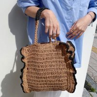 REAL STYLE/リアルスタイル REAL STYLE トートバッグ レディース 軽い 小さめ ハンドバッグ 肩掛け b5 コンパクト 夏 ペーパー 雑材 ナチュラル おしゃれ /508278320