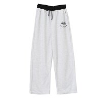 REAL STYLE/リアルスタイル REAL STYLE スウェットパンツ レディース 夏 スエット 下 ウエストゴム 部屋着 ルームウェア 白 黒 薄手 ゆったり ポケット ボト/508278335
