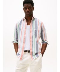 TOMMY HILFIGER/トミー ヒルフィガー TOMMY HILFIGER オックスフォードレガッタストライプリラックスシャツ/508278374