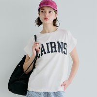 coca/コカ coca フレンチスリーブロゴプリントTシャツ/508278382