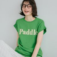 coca/コカ coca フレンチスリーブロゴプリントTシャツ/508278382