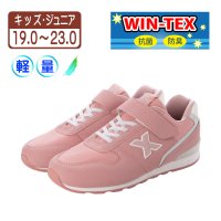 X－MAX/エックスマックス X－MAX キッズ ベルクロ スニーカー ローカット 運動靴 防滑底 ゴム紐 撥水 防水 抗菌 防臭 カップインソール xm_24870/508278412