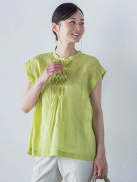 LAUTREAMONT/ロートレアモン LAUTREAMONT シアーリネンピンタックブラウス/508278447