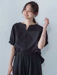 LAUTREAMONT/ロートレアモン LAUTREAMONT 【晴れ軽】撥水UVキーネックブラウス≪UV/接触冷感/撥水性/洗濯機で洗える≫/508278449
