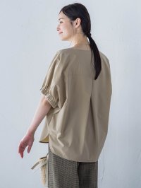 LAUTREAMONT/ロートレアモン LAUTREAMONT 【晴れ軽】撥水UVキーネックブラウス≪UV/接触冷感/撥水性/洗濯機で洗える≫/508278449