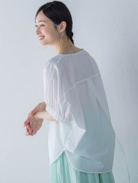 LAUTREAMONT/ロートレアモン LAUTREAMONT 【晴れ軽】撥水UVキーネックブラウス≪UV/接触冷感/撥水性/洗濯機で洗える≫/508278449