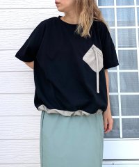 Q/キュー Q 配色ポケットT/508278452