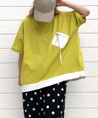 Q/キュー Q 配色ポケットT/508278452